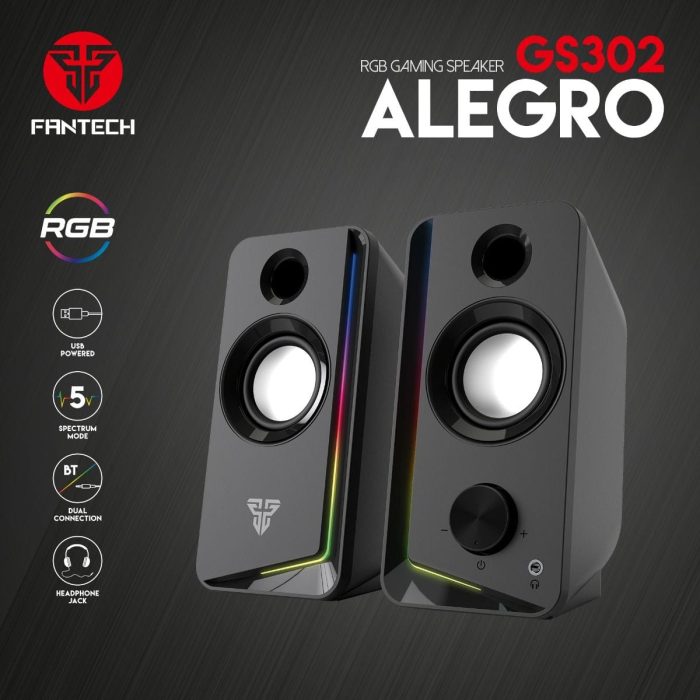 Fantech Alegro GS302 RGB Bluetooth Gaming Speaker
