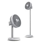 JISULIFE FA13P 8000mAh 5 Speeds Auto-Oscillation Extendable Desk Fan - Image 4