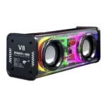 Mecha V8 Transparent 10W Bluetooth Speaker RGB Colorful lights - Image 2